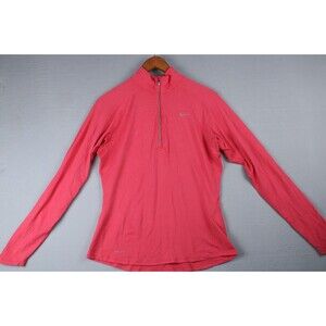 Nike Running Dri-Fit 1/4 Quarter Zip Long Sleeve Top Fuchsia Women’s Size Medium